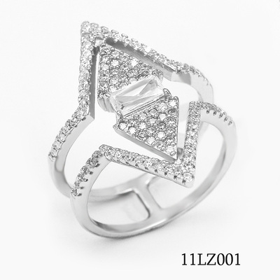Sterling Silver Ring Wholesale 11LZ001